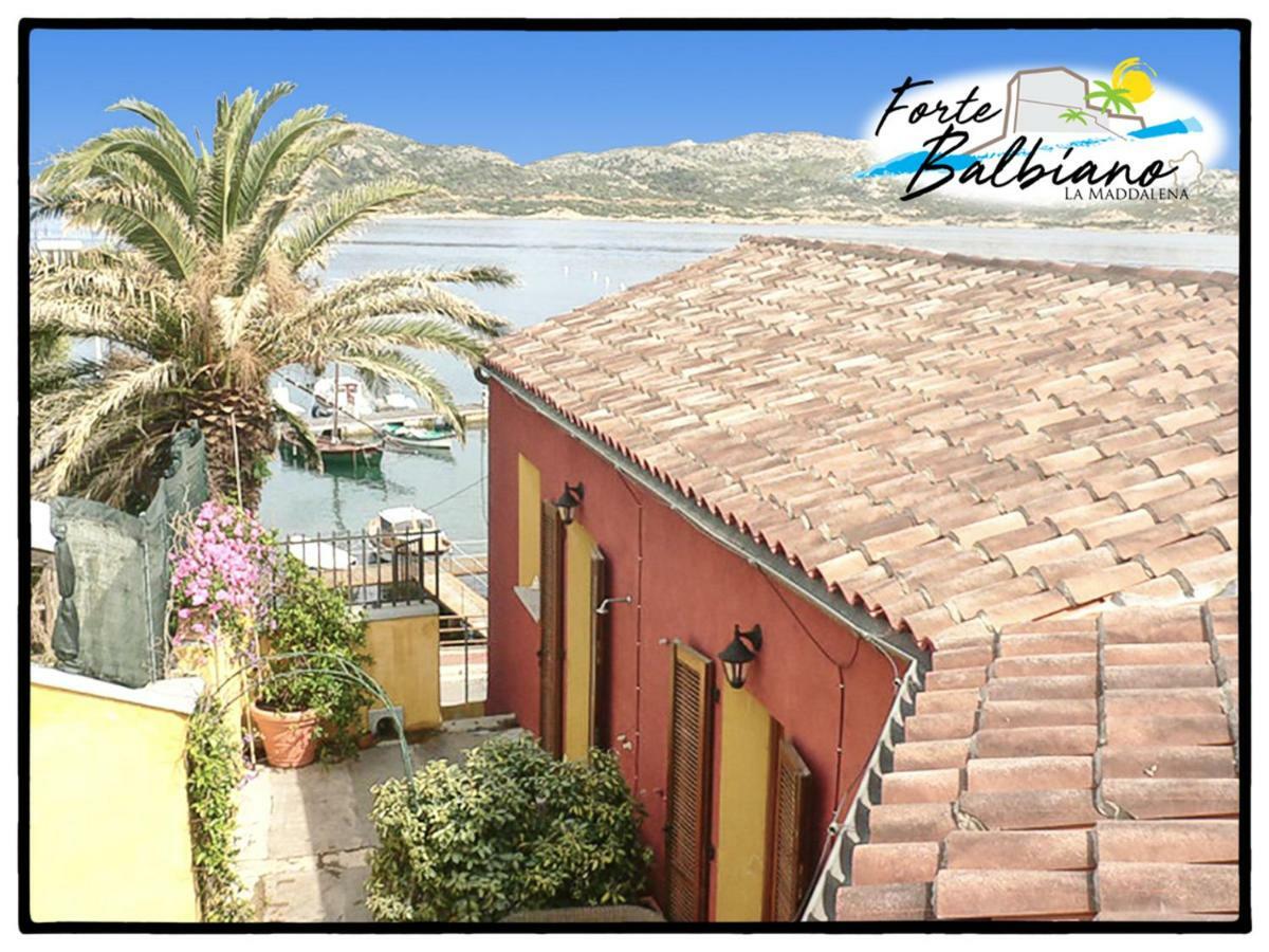 Forte Balbiano Villa La Maddalena  Luaran gambar