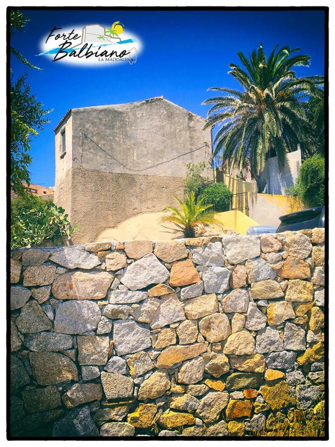Forte Balbiano Villa La Maddalena  Luaran gambar